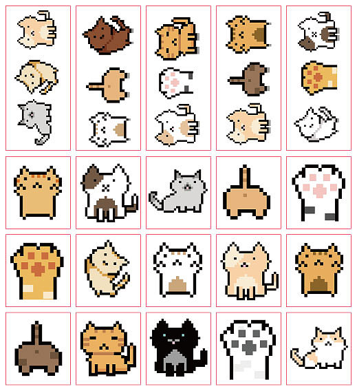 像素猫（图ZMTg3NTU0MzA4） - 商业插画 - 站酷设计师枸橼原创素材 - 站酷ZCOOL