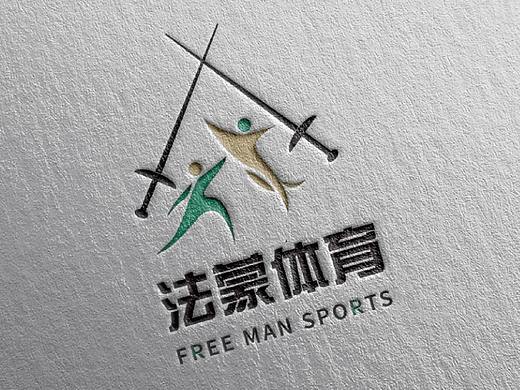 少儿击剑logo设计