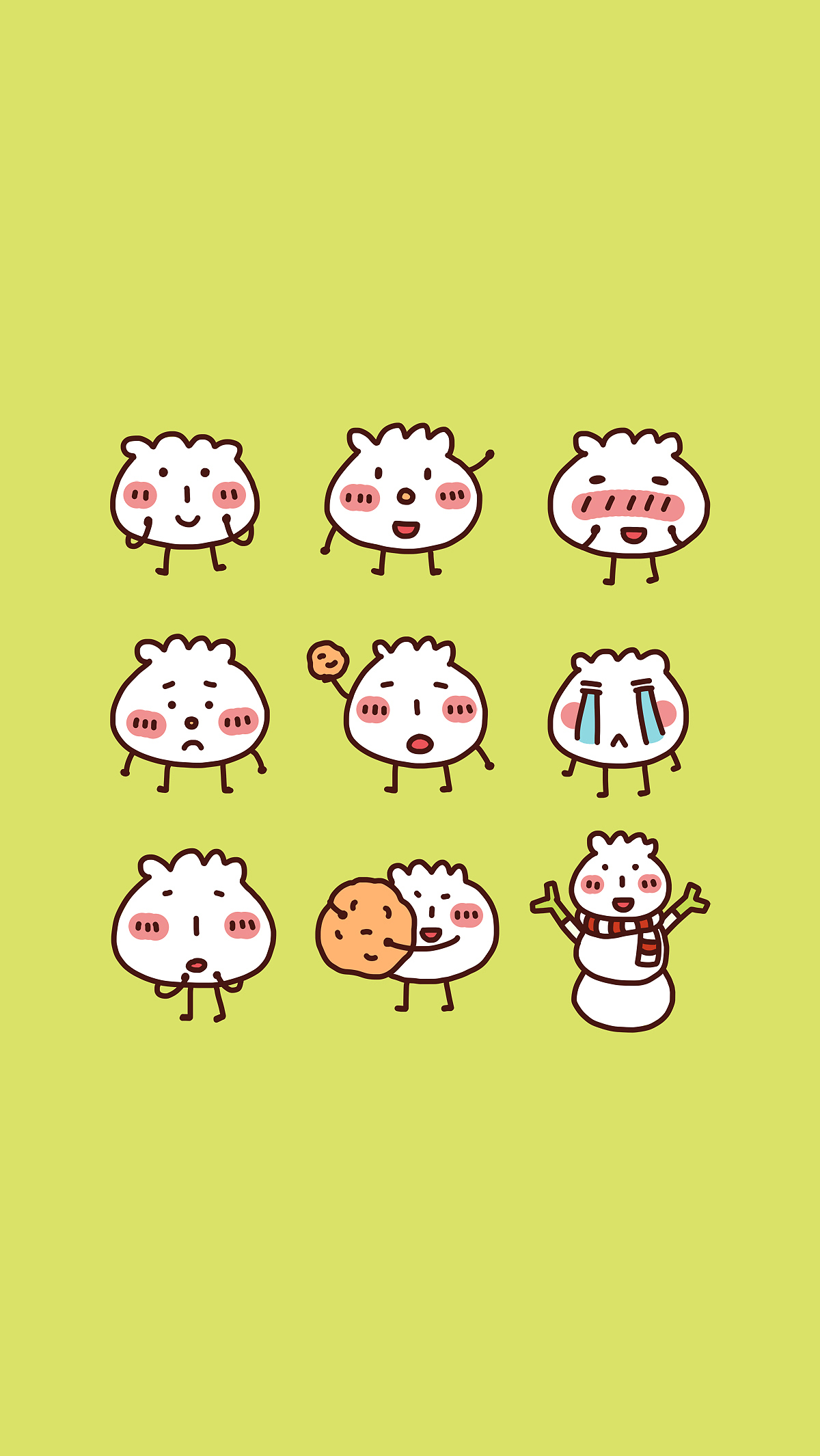 送你一大波可爱的饺子|动漫|单幅漫画|leafstyle_原创作品-站酷zcool