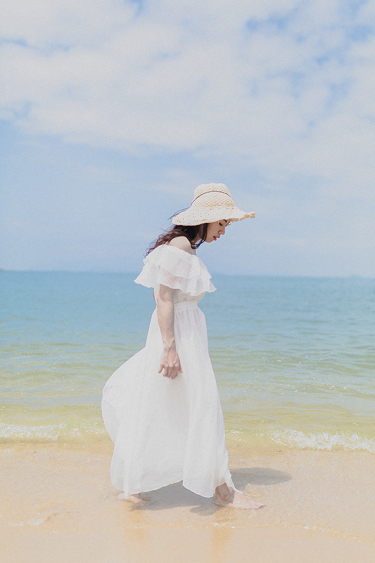 海边微风起,等风也等你