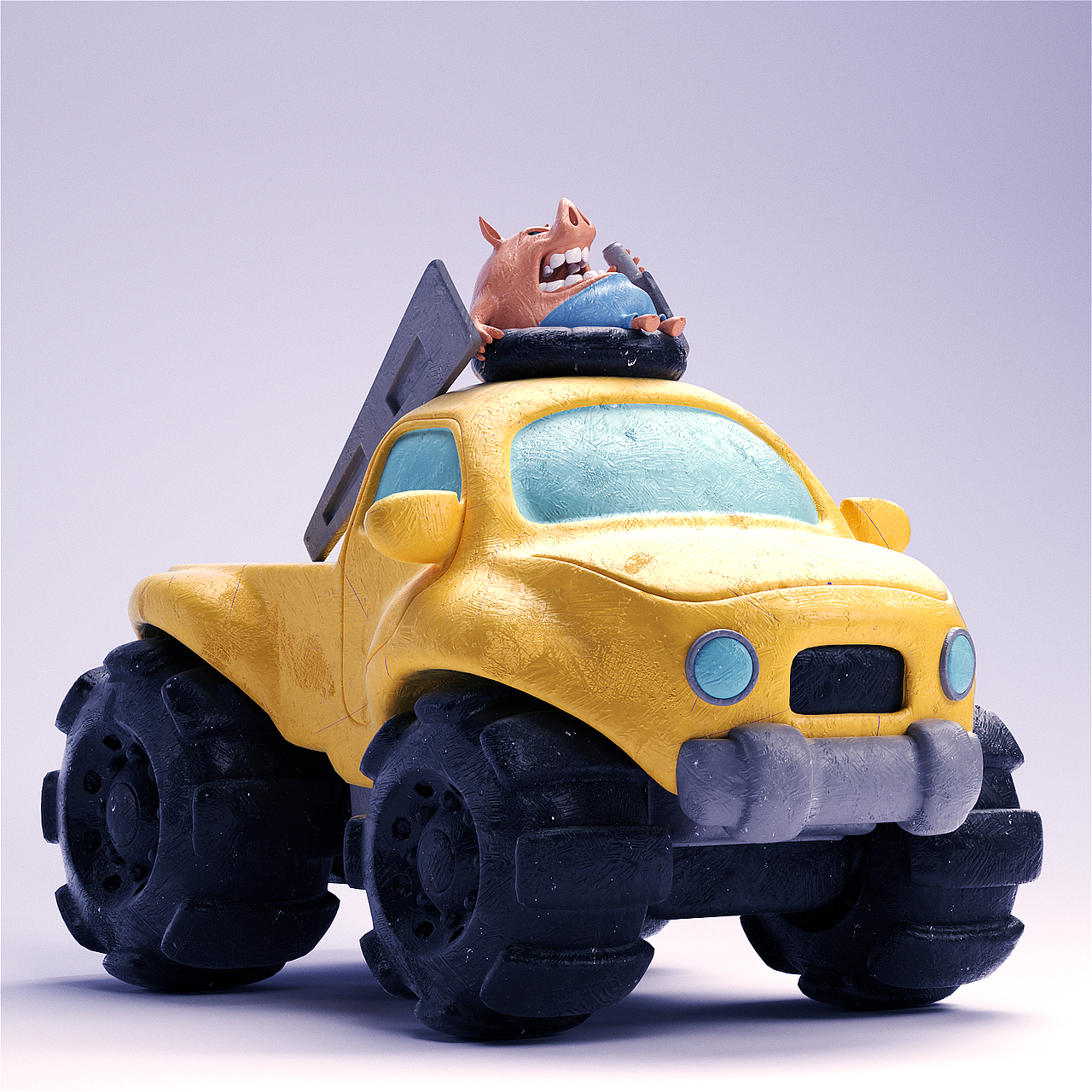 黏土【风格渲染】