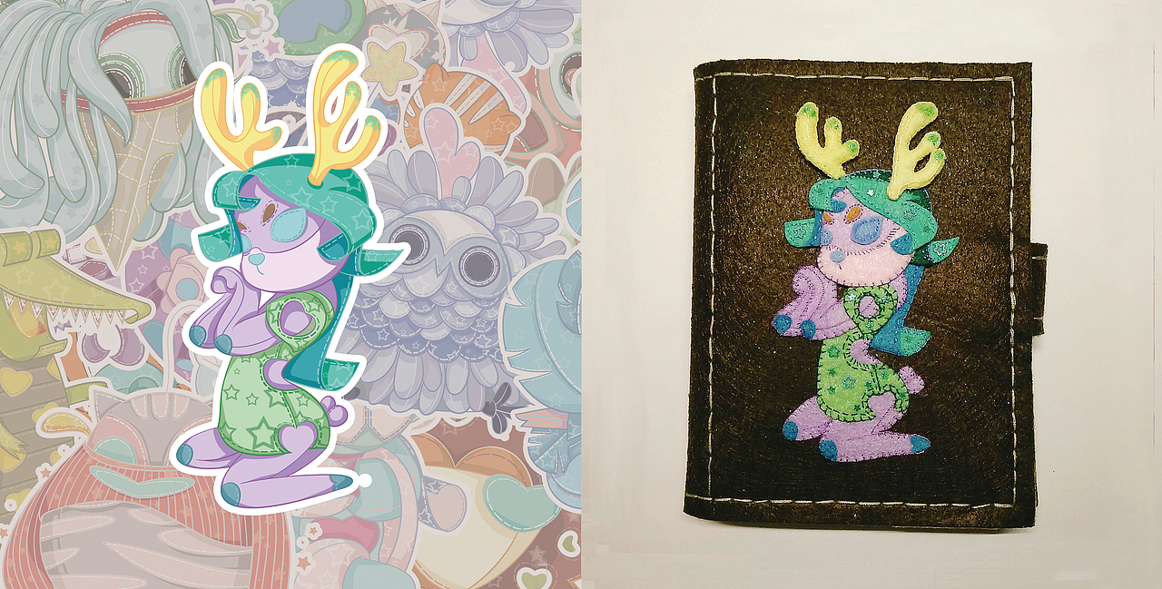 卡通不织布手工周边（图ZOTE2MDc4NTI=） - 其他手工艺 - 站酷设计师嗑瓜子不原创素材 - 站酷ZCOOL