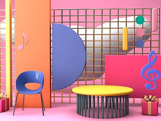 C4D临摹练习（个人主页-ZMzQ4MjI2MzI=） - 其他三维 - 站酷设计师一滴柠檬入我心原创素材 - 站酷ZCOOL