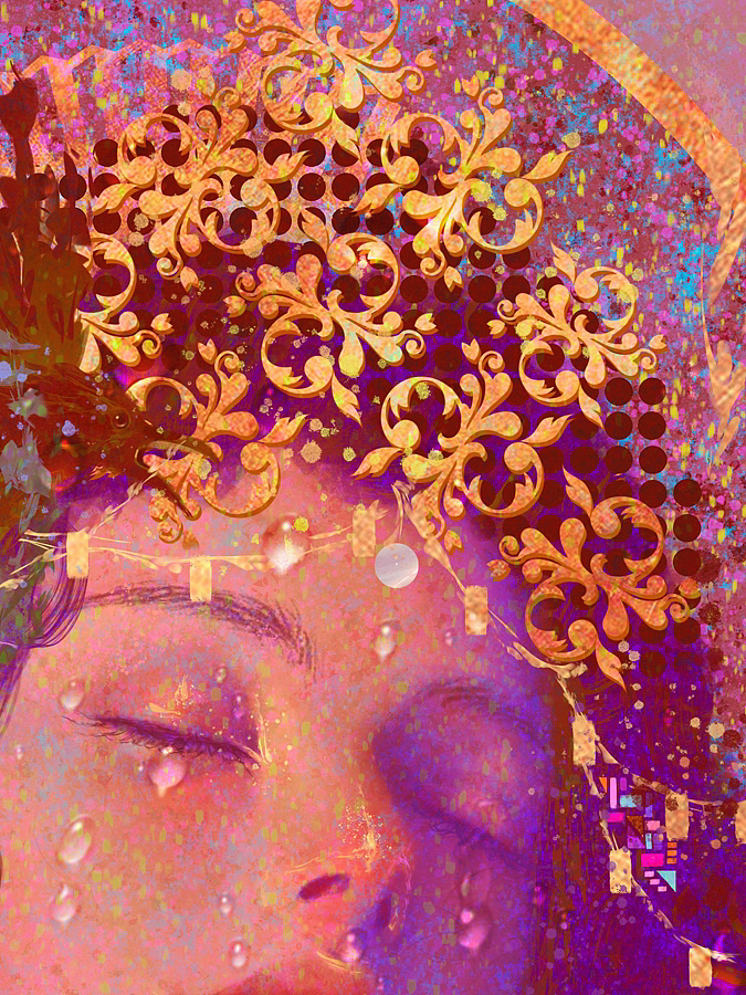 澌作品——「泪系列」零四、零五（图ZMzY0ODY3MzI4） - 艺术插画 - 站酷设计师DISS澌原创素材 - 站酷ZCOOL