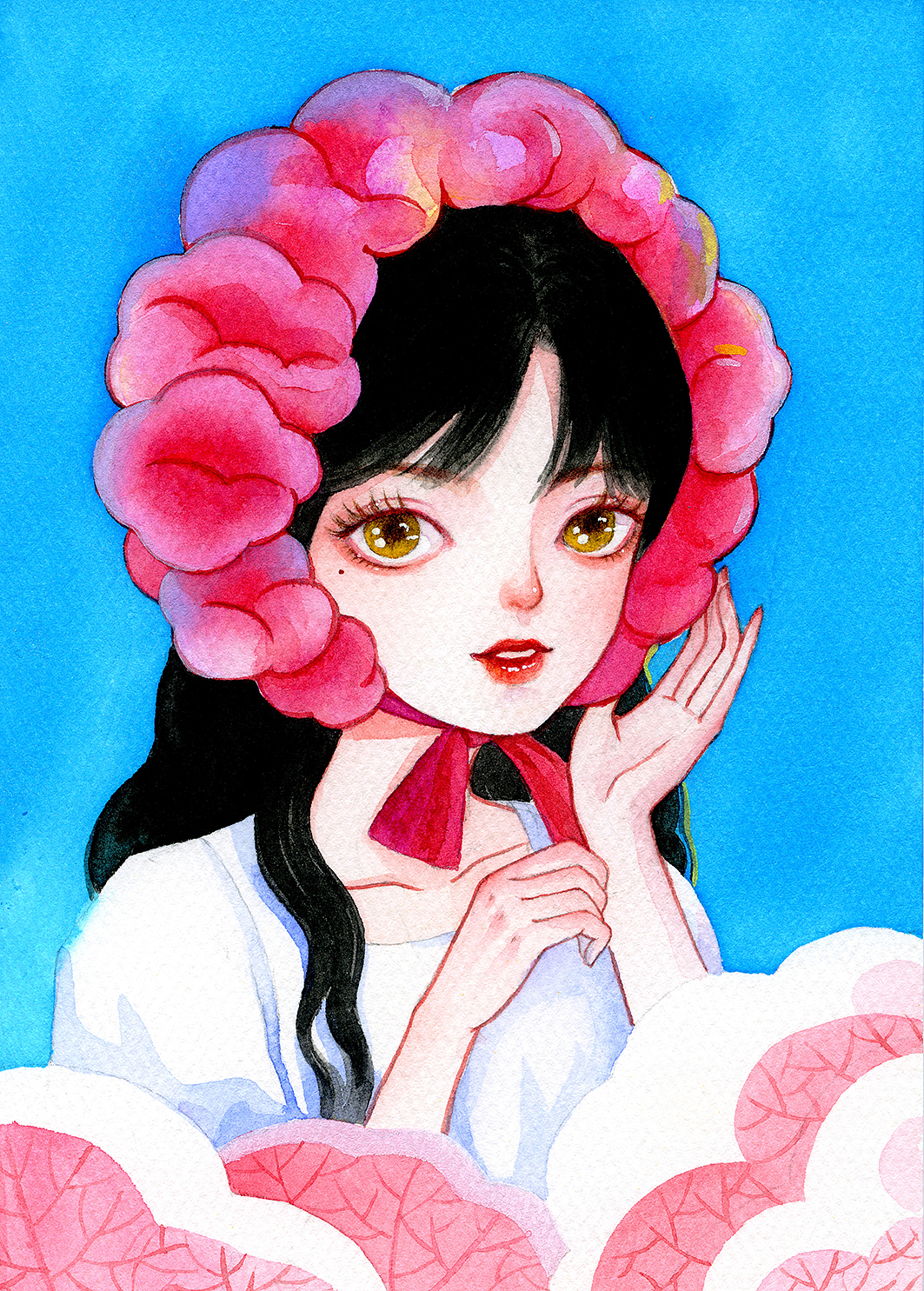 我的水彩创作进化史（图ZMjg5NzM0NzY4） - 商业插画 - 站酷设计师柒月画画原创素材 - 站酷ZCOOL