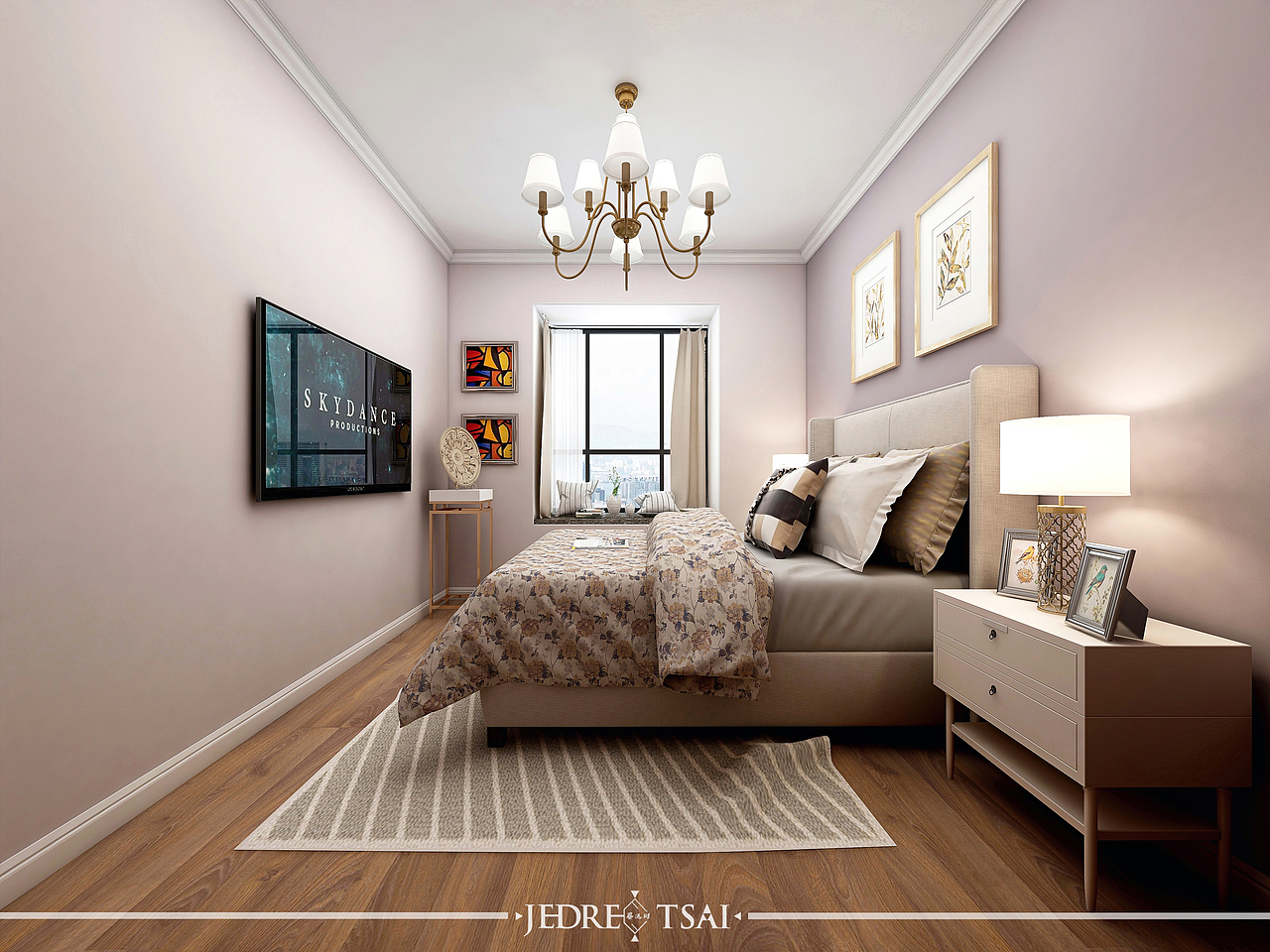 美式轻奢（图ZMTE3NDkzNDc2） - 家装设计 - 站酷设计师JedrecTsai原创素材 - 站酷ZCOOL