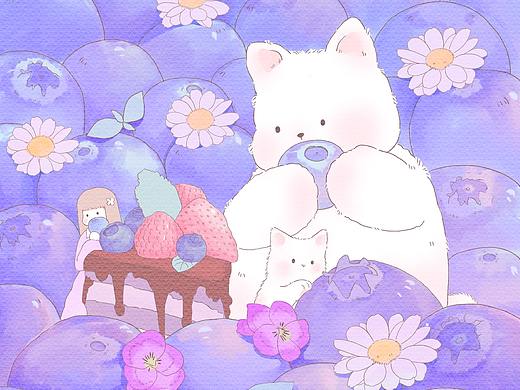 小山笋的蓝莓派对