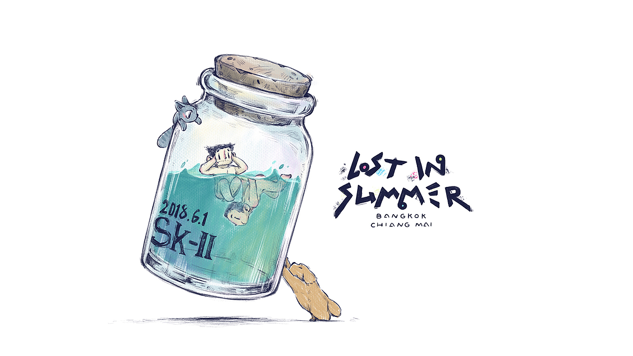 《Jenny & Paul》第一弹（图ZMTI2NDg5OTg0） - 商业插画 - 站酷设计师Simon小火原创素材 - 站酷ZCOOL