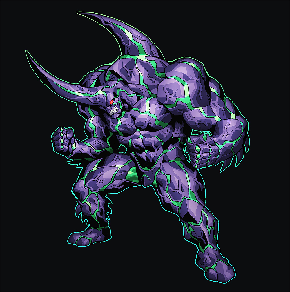 阿修罗独角仙|插画|创作习作|洋葱星人_原创作品-站酷zcool