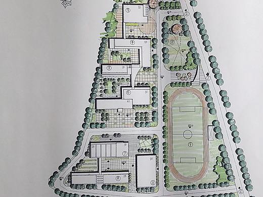 中小學設計（個人主頁-ZMzg0MjI5OTY=） - 建筑設計 - 站酷設計師柚倆習原創(chuàng)素材 - 站酷ZCOOL