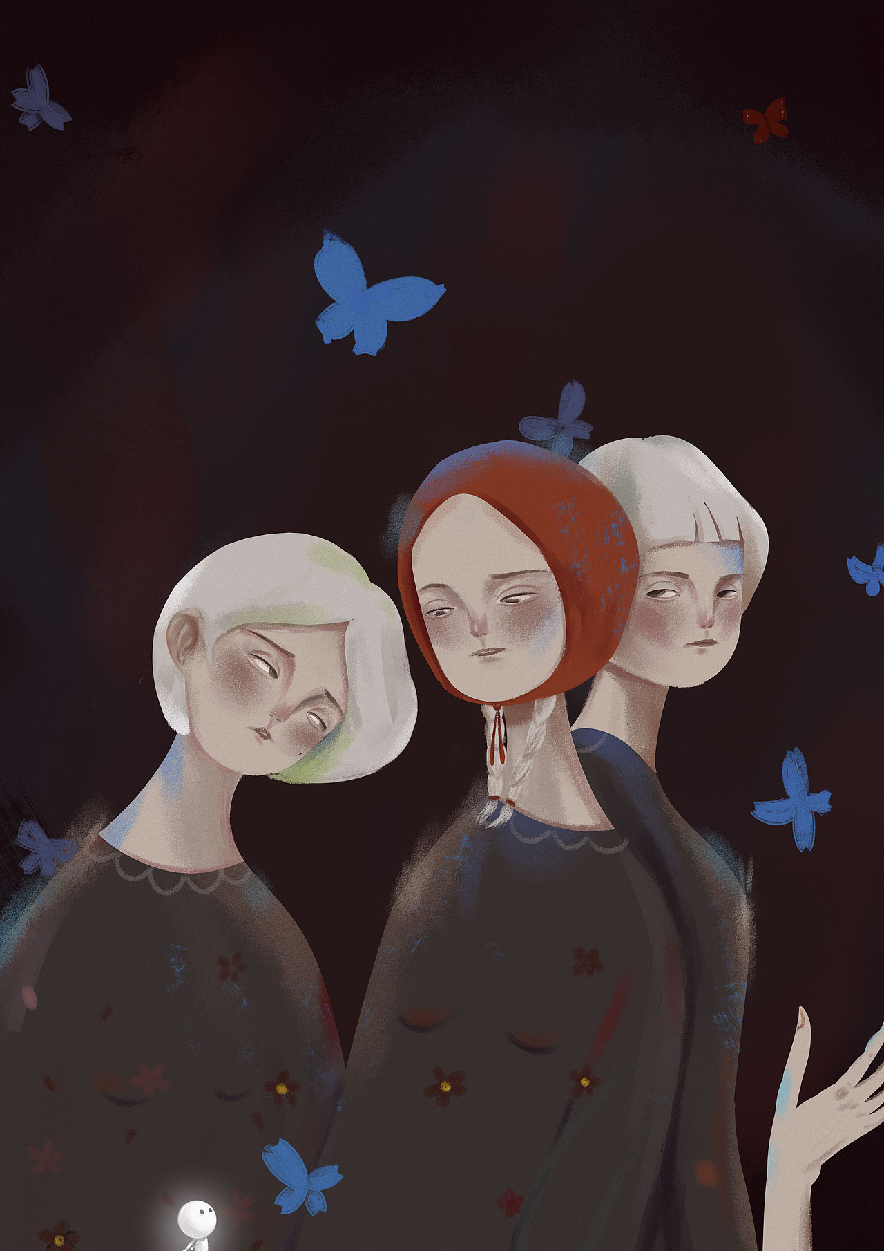 关于心情|插画|艺术插画|沫汩_原创作品-站酷zcool