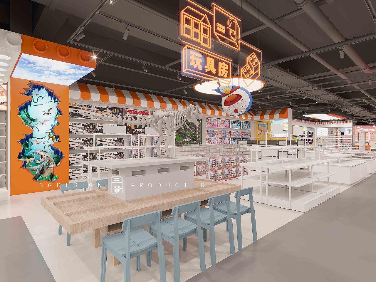 【三景装饰】货郎先生生活好物集合馆（图ZMzE1NTE2ODIw） - 酒店餐饮设计 - 站酷设计师sjzs原创素材 - 站酷ZCOOL