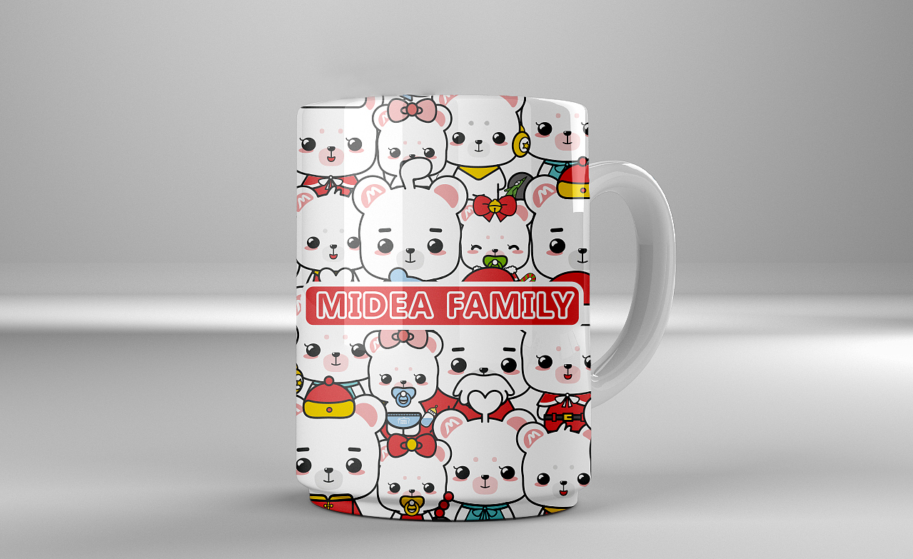 熊小美一家人（图ZMTkwMzEwNTg4） - IP形象 - 站酷设计师皓儿鱼原创素材 - 站酷ZCOOL