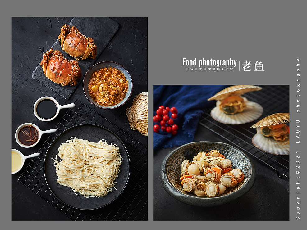 这个秋天的第几碗蟹黄面|电商淘宝拍摄|老鱼美食美学