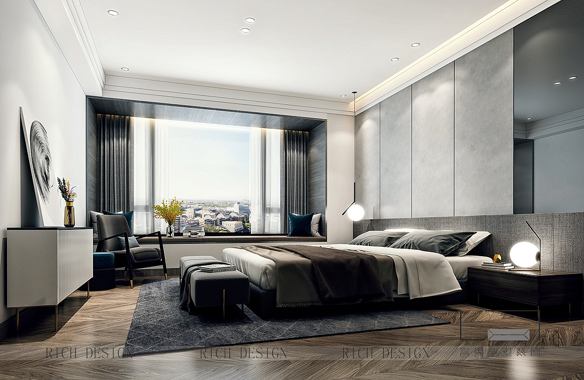 香山美墅现代装修风格