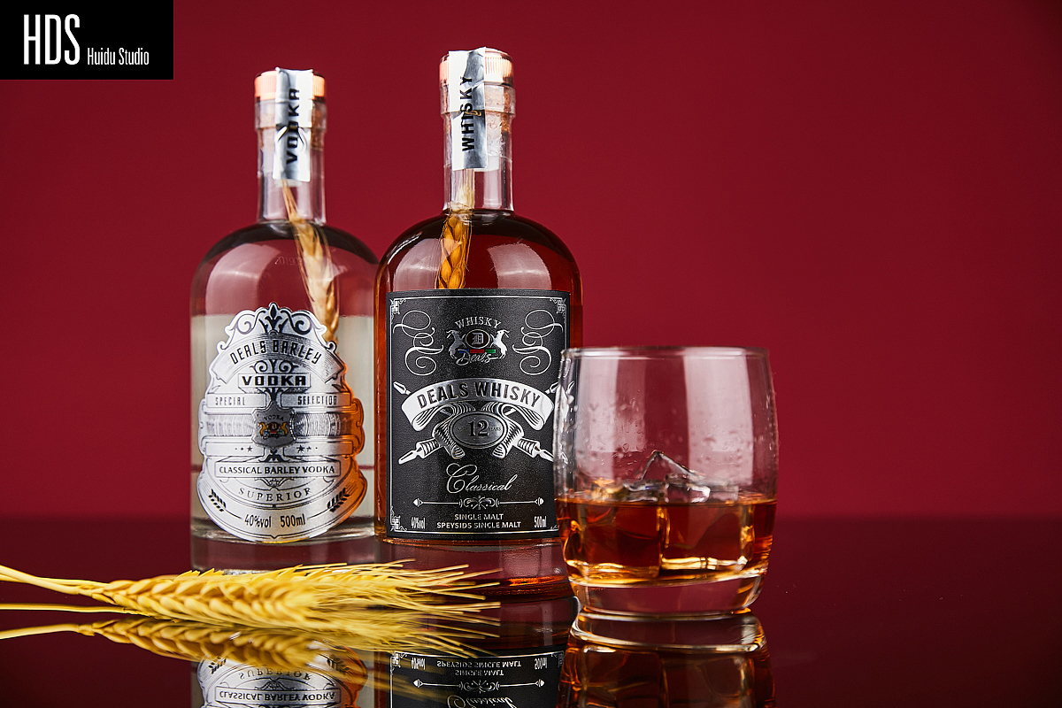 XO 伏特加 起泡酒 静物拍摄