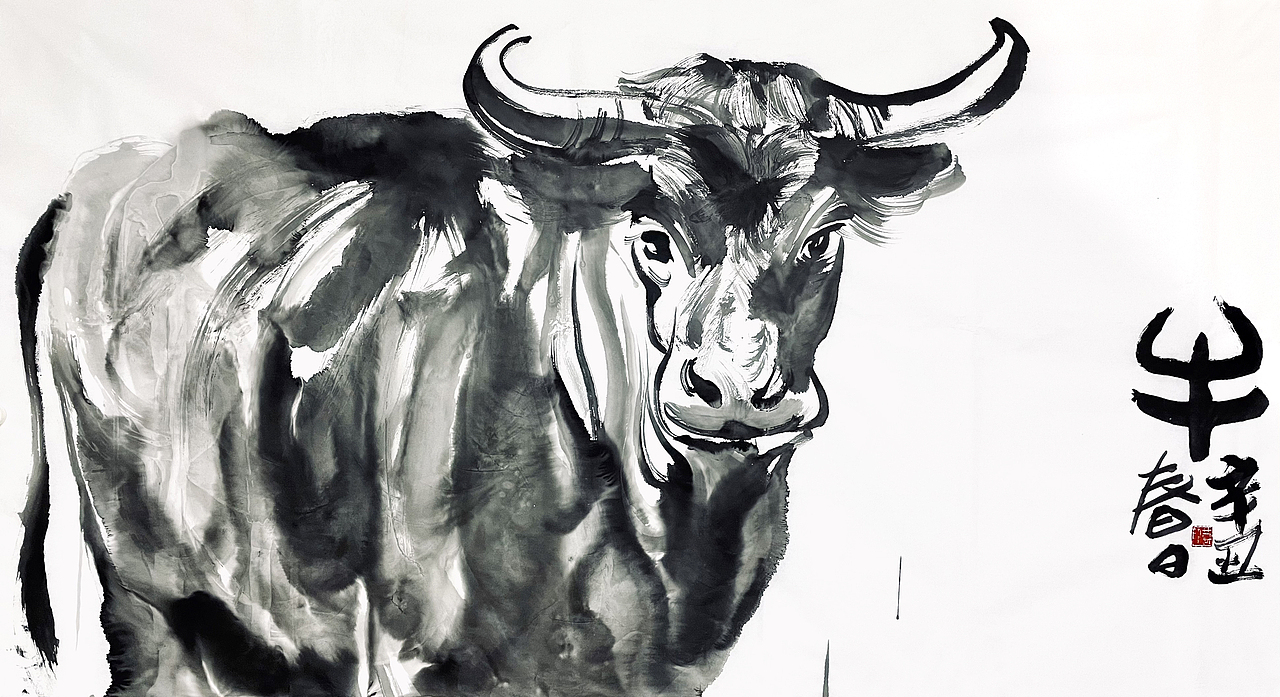 初一拜大年,涂鸦第一回