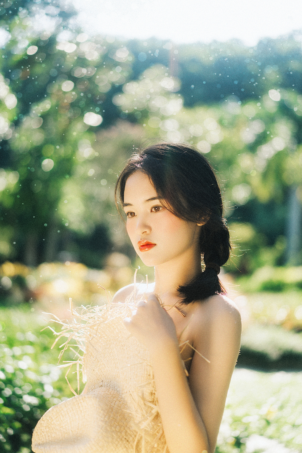 傣族發(fā)光少女（圖ZMjcwNzIwOTk2） - 人像攝影 - 站酷設(shè)計師拍照的嘎嘎鴨原創(chuàng)素材 - 站酷ZCOOL