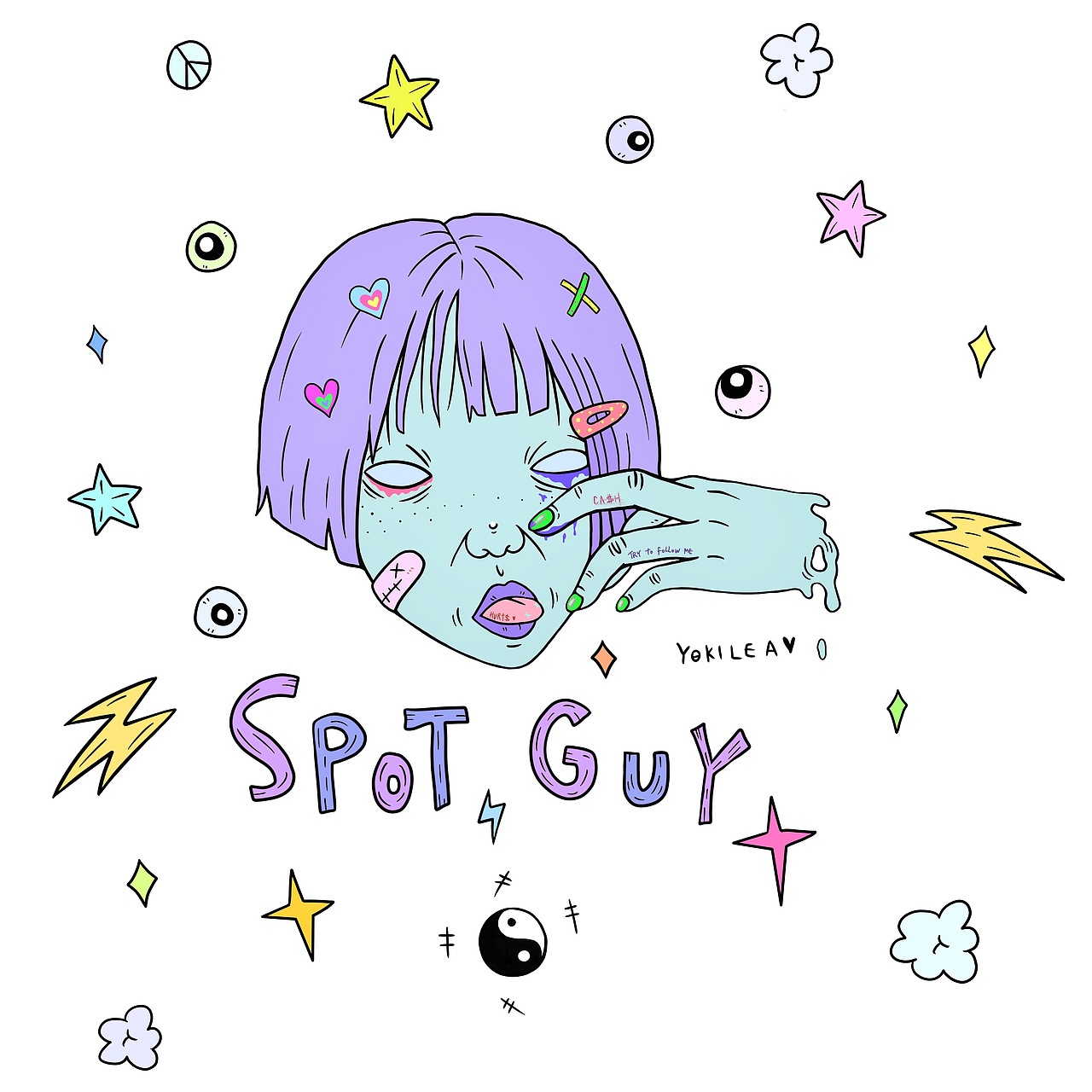 SPOTGUY六月更新 | 原创插画 涂鸦 怪诞画风