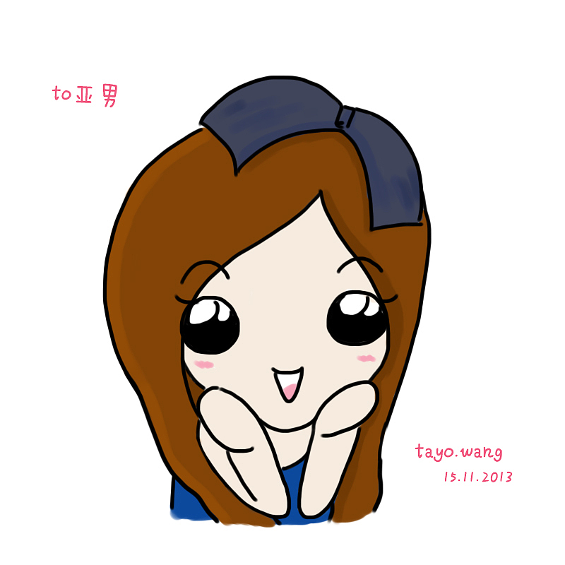 手绘Q版头像