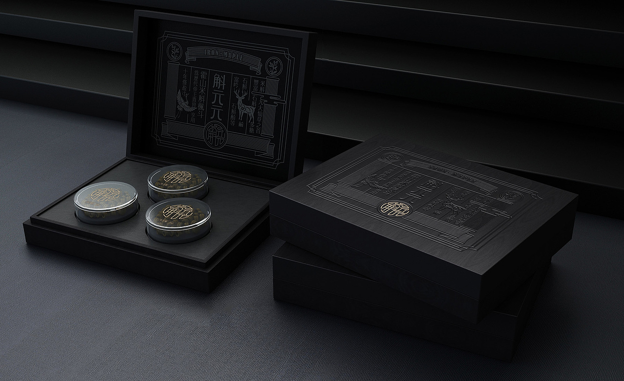 铁皮石斛包装设计 霍山石斛包装设计 石斛礼盒包装设计