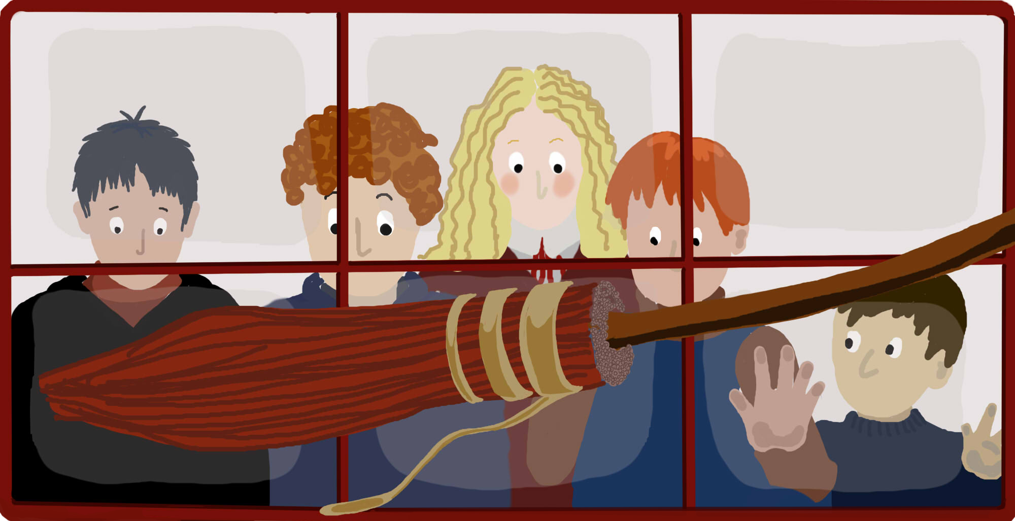 插画丨哈利波特