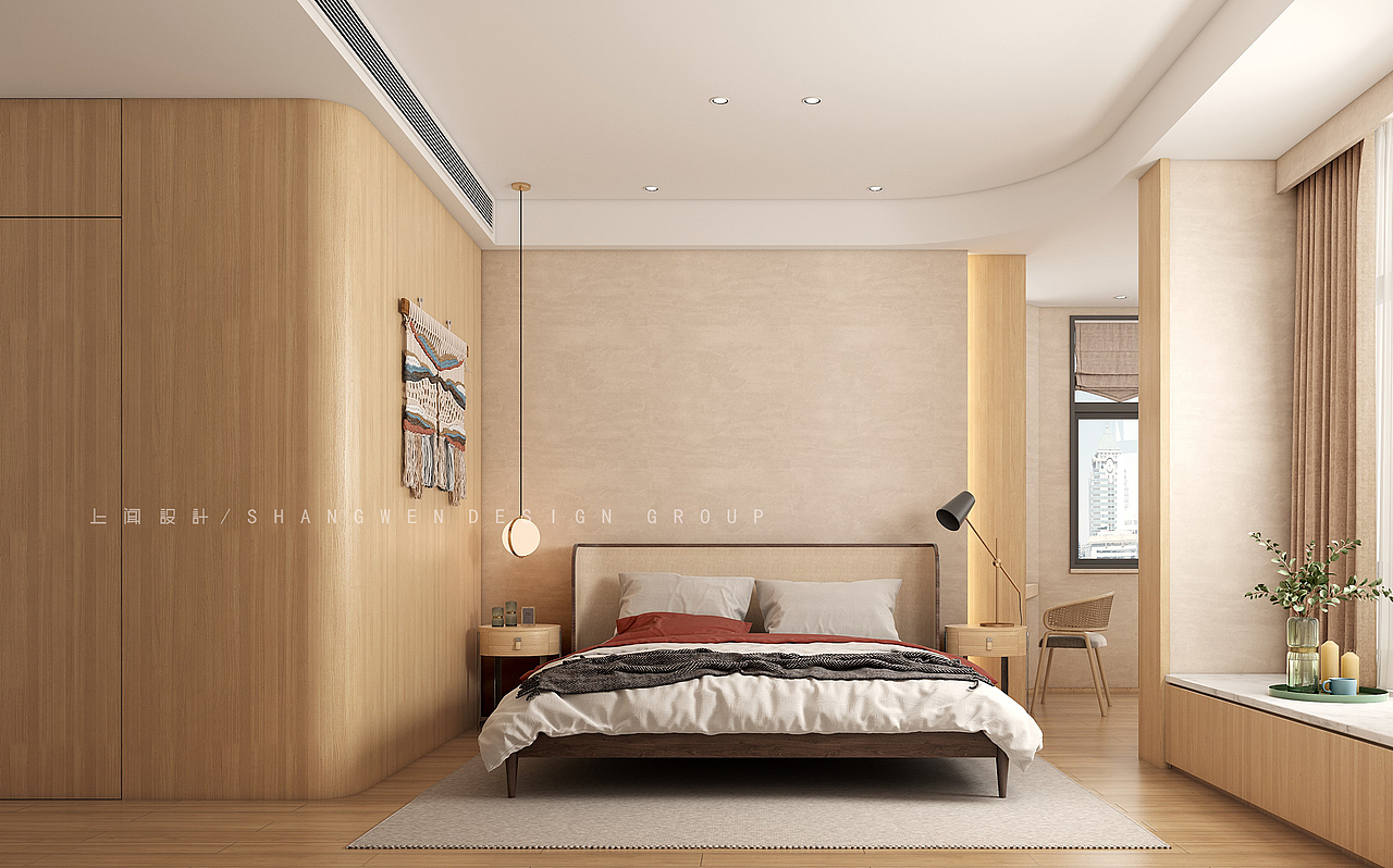  br> br> br>主卧 ▏ the master bedroom br>有温度设计的卧室,在