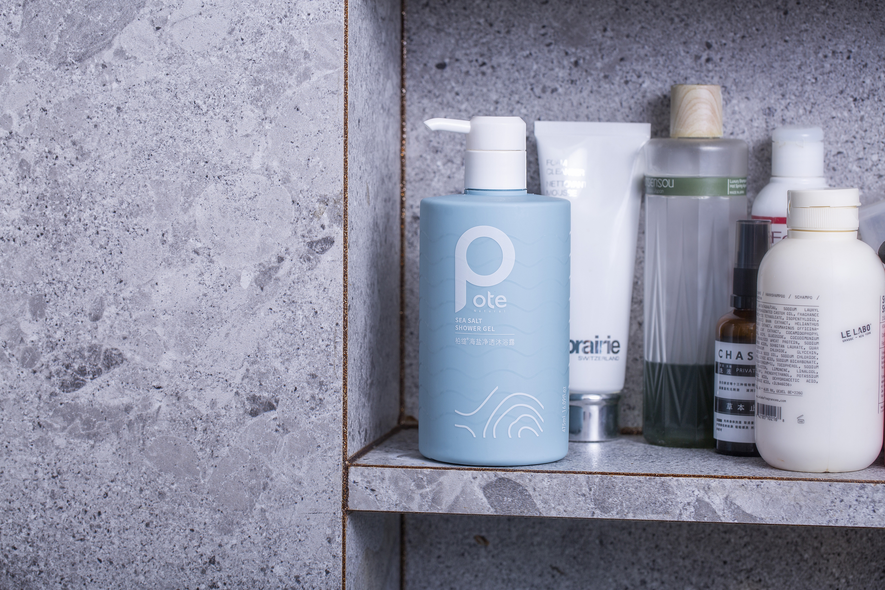 pote柏缇海洋之谜海盐净透沐浴露