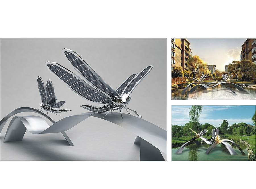 太阳能雕塑三维效果图（图ZODMxMTA3OTI=） - 其他三维 - 站酷设计师亞蘭原创素材 - 站酷ZCOOL