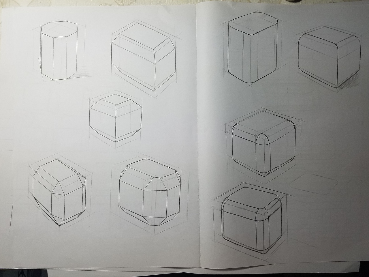9.5倒角与透视训练  仇文萱