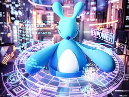 阿里妈妈——袋耳朵海报设计