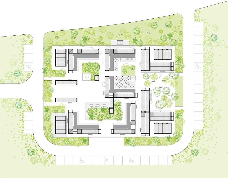 阿联酋集装箱人才中心办公楼