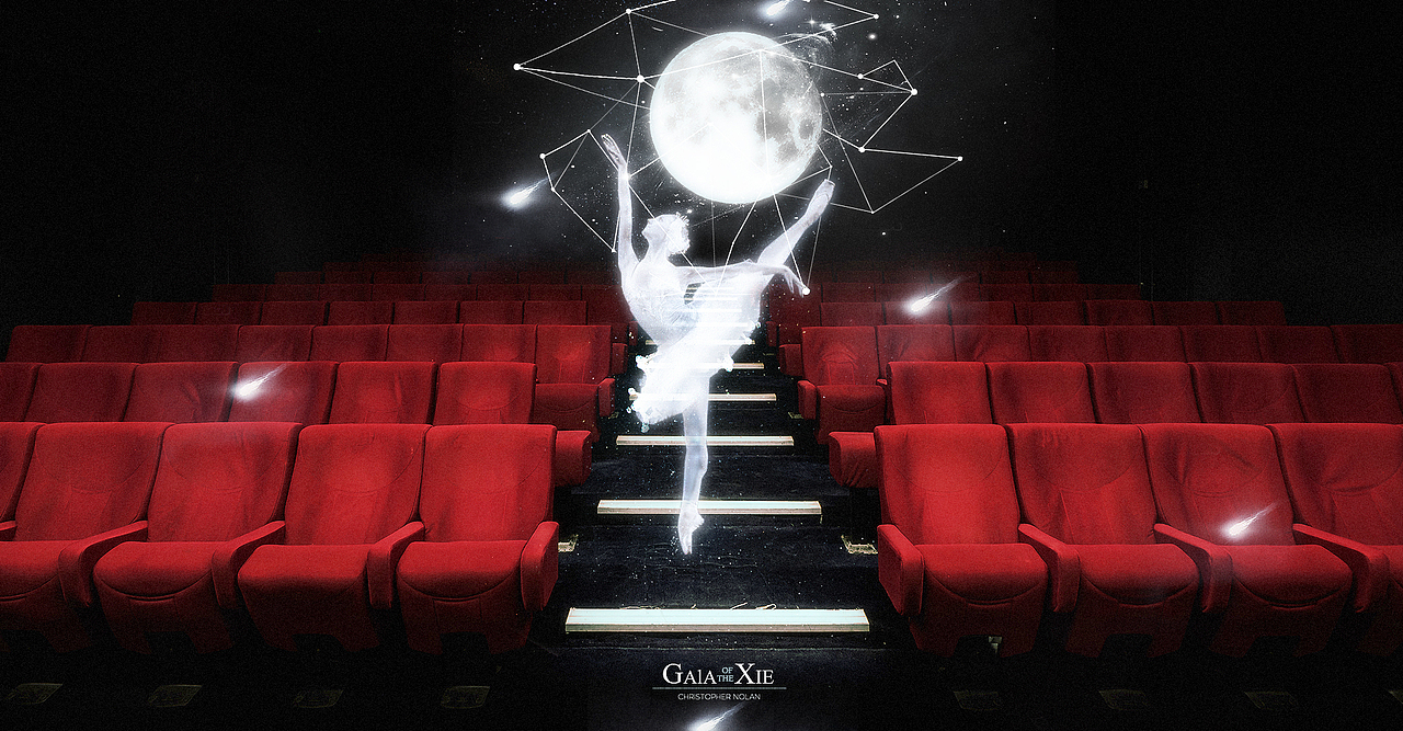 练习——她的身体,燃烧着星空。