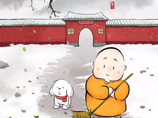 賢二 冬季主題唯美插畫壁紙（個人主頁-ZMjUzODEzNDA=） - 藝術(shù)插畫 - 站酷設(shè)計師賢二官方原創(chuàng)素材 - 站酷ZCOOL