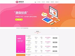 金融2.5d banner及網(wǎng)頁設(shè)計