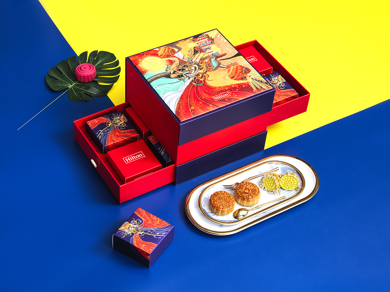 希尔顿月饼礼盒