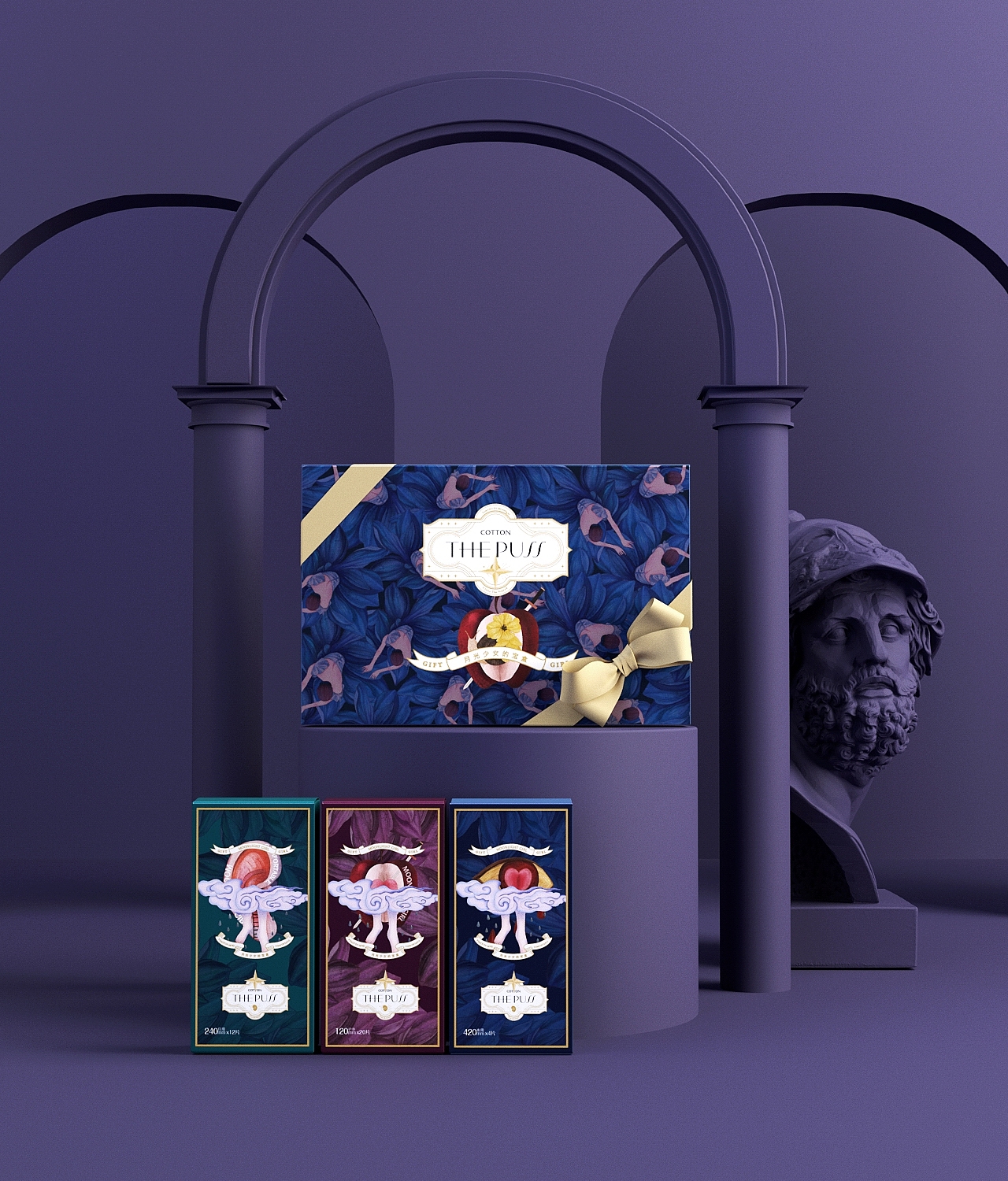 《THE PUSS 》品牌设计 · 舒适美感,与你共好