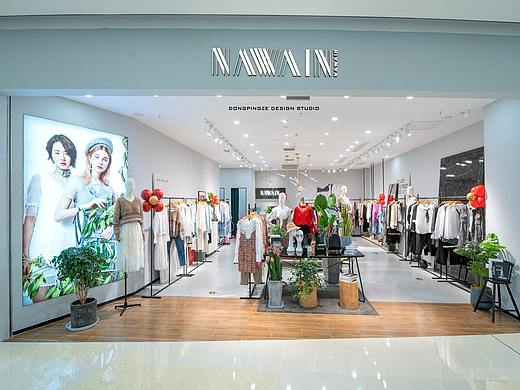 NA女装专卖店（个人主页-ZNTY4NTIxMjQ=） - 商业空间设计 - 站酷设计师未完空间设计原创素材 - 站酷ZCOOL