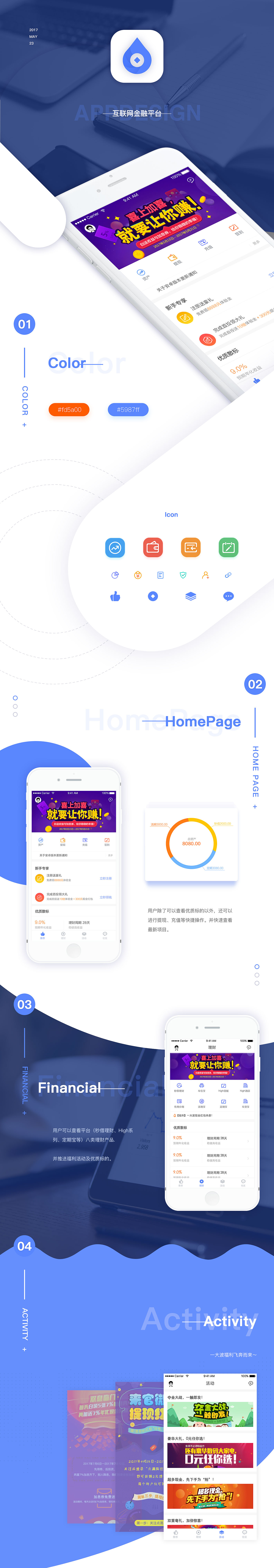 互联网金融APP（图ZODQ1NzIwNjQ=） - APP界面 - 站酷设计师同桌茶茶原创素材 - 站酷ZCOOL