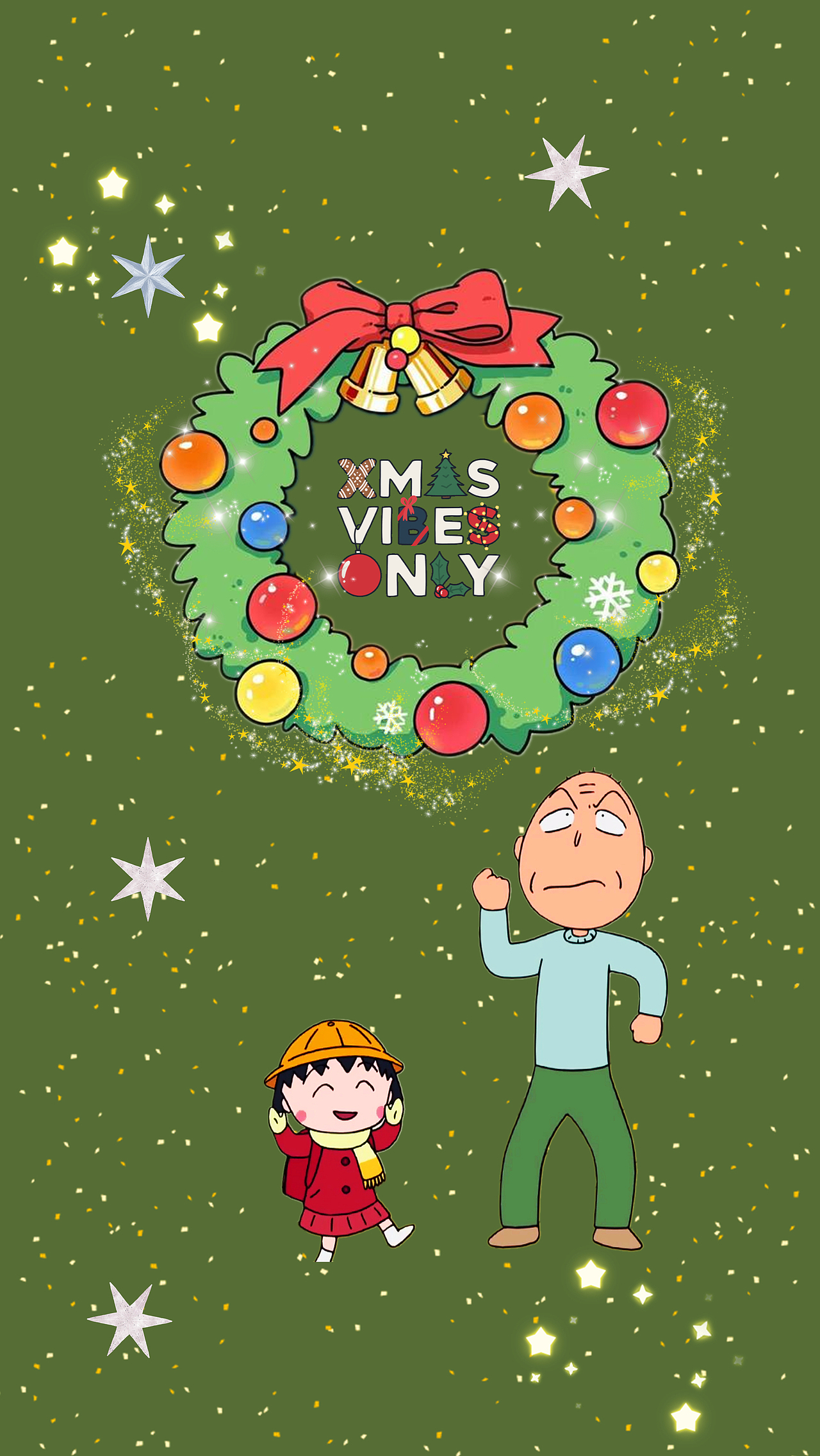 圣诞将至，小丸子说要快乐吖（图ZMTkwNTQ3MzI0） - 其他 - 站酷设计师Wiwe原创素材 - 站酷ZCOOL