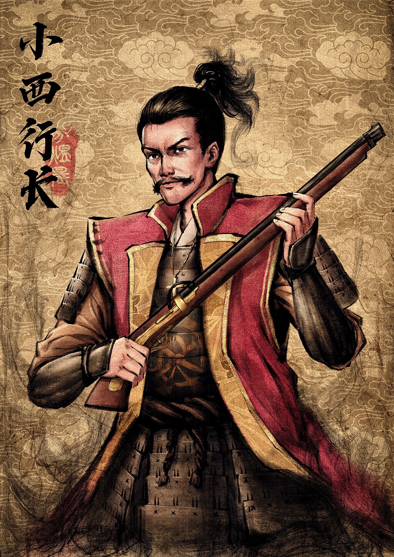 分享收藏标签角色插画角色设计万历朝鲜战争历史古风李如松小西行长