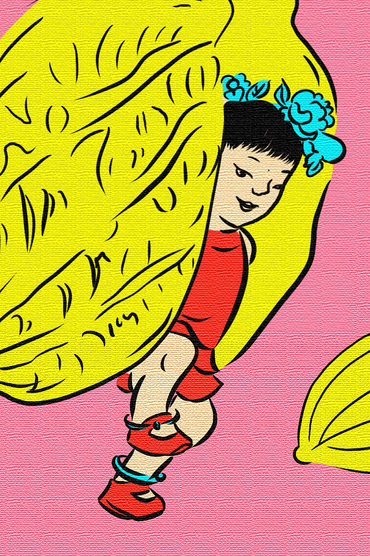 花生里的小孩儿