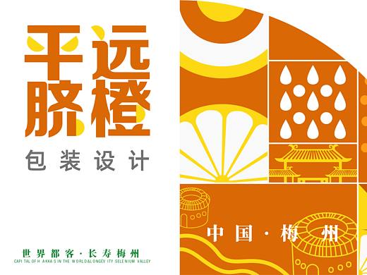 平远脐橙包装设计