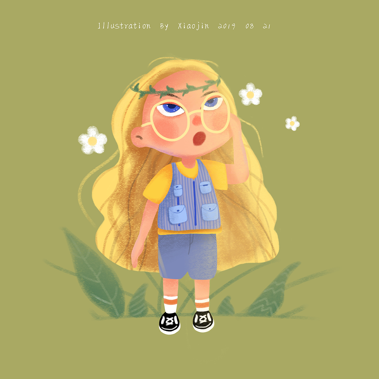 我的可爱小人儿们（图ZMTc1NDIzNTA4） - 儿童插画 - 站酷设计师老年金原创素材 - 站酷ZCOOL