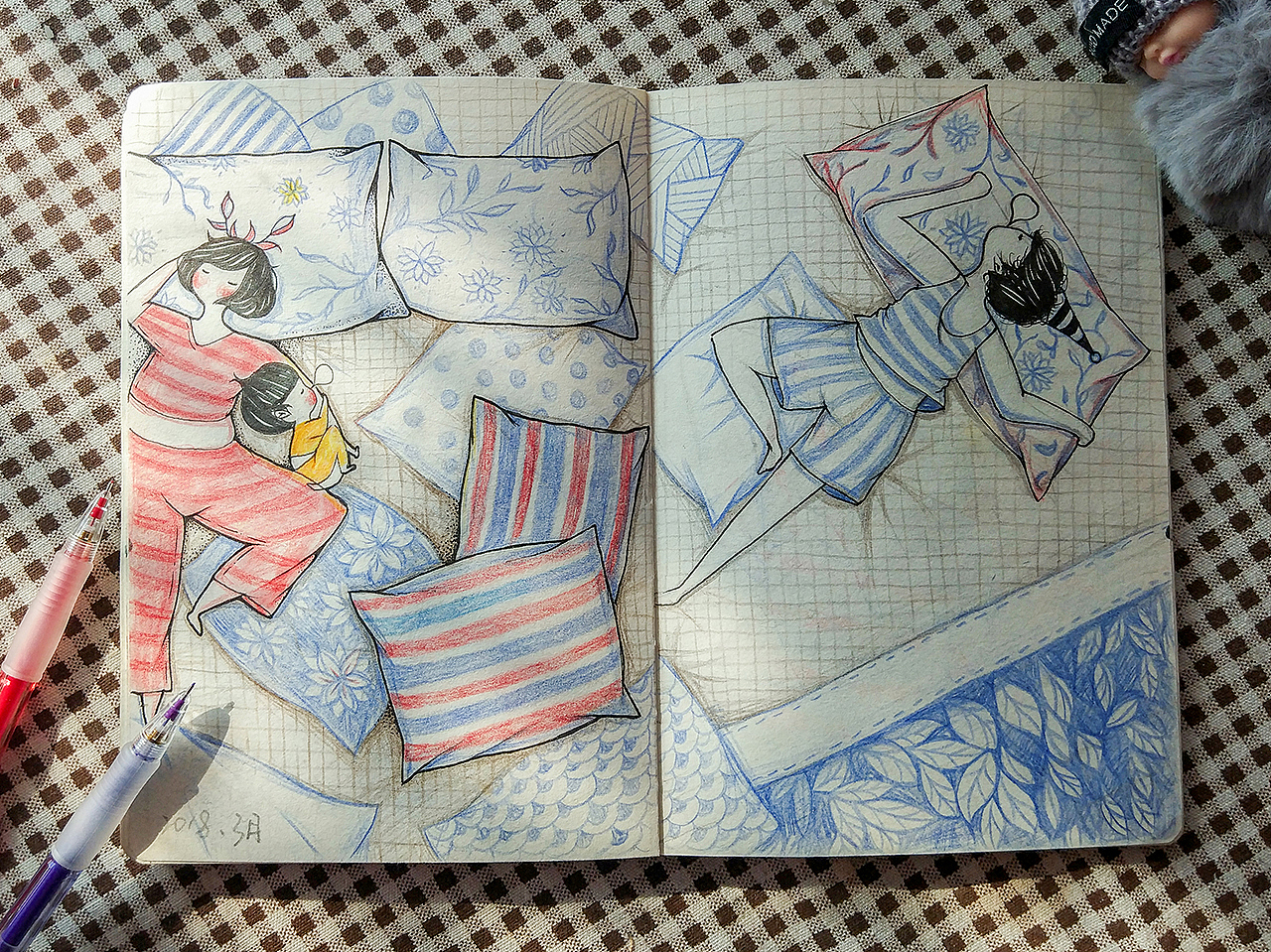 涂鸦小绘本——带娃日志
