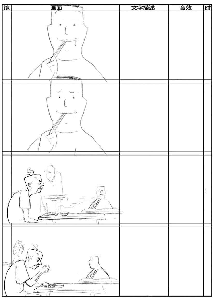 厨房分镜（图ZNTE5MjIyODg=） - 动画片 - 站酷设计师泽州ZZ原创素材 - 站酷ZCOOL