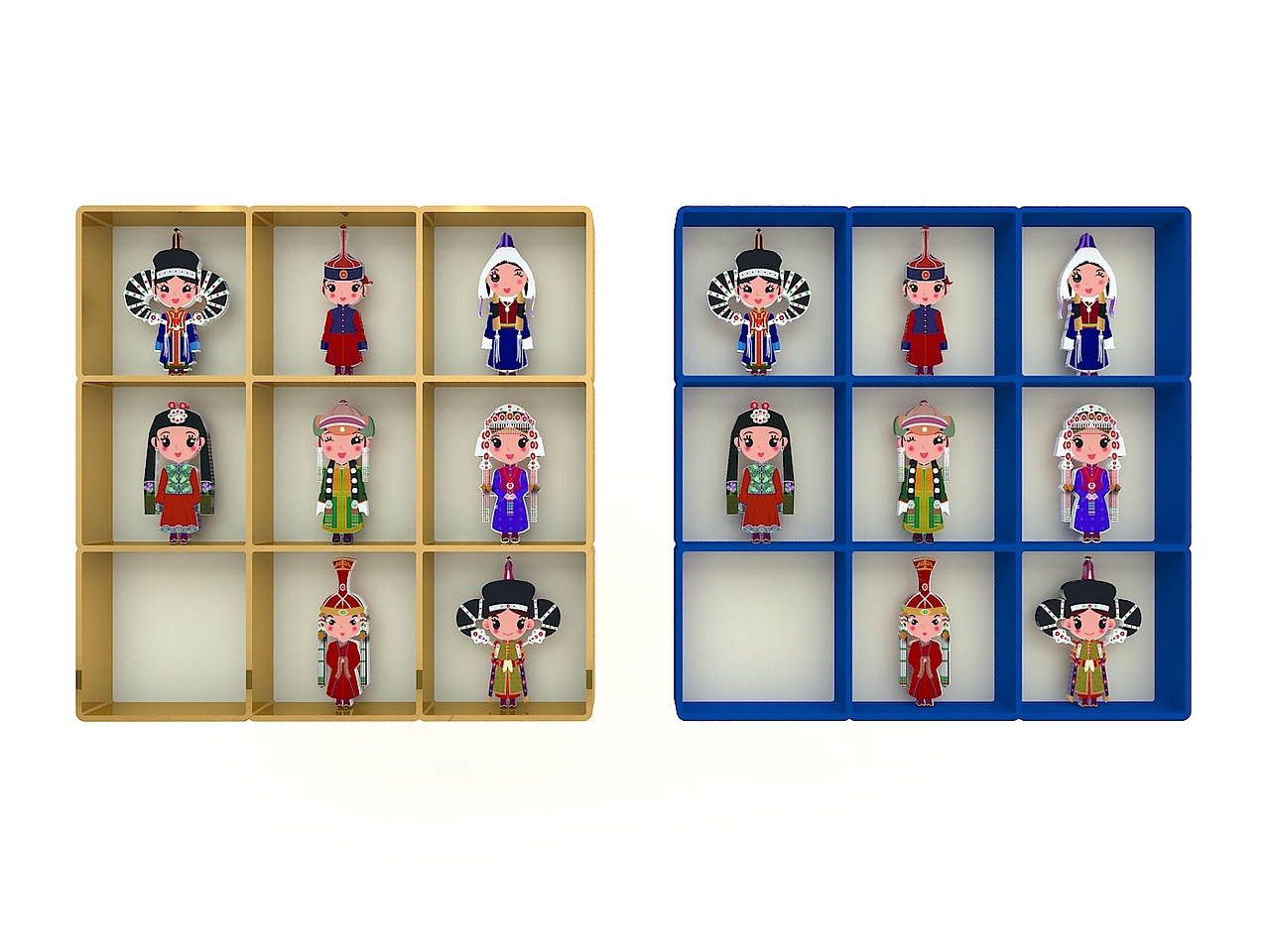 蒙古族服飾卡通娃娃（圖ZMTk4NDA1ODQ0） - IP形象 - 站酷設(shè)計師MGL海海木原創(chuàng)素材 - 站酷ZCOOL