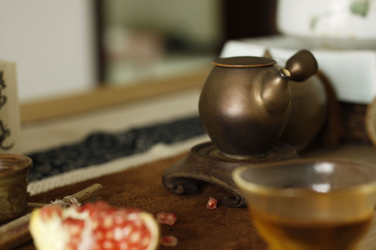 产品摄影-日式茶具摄影