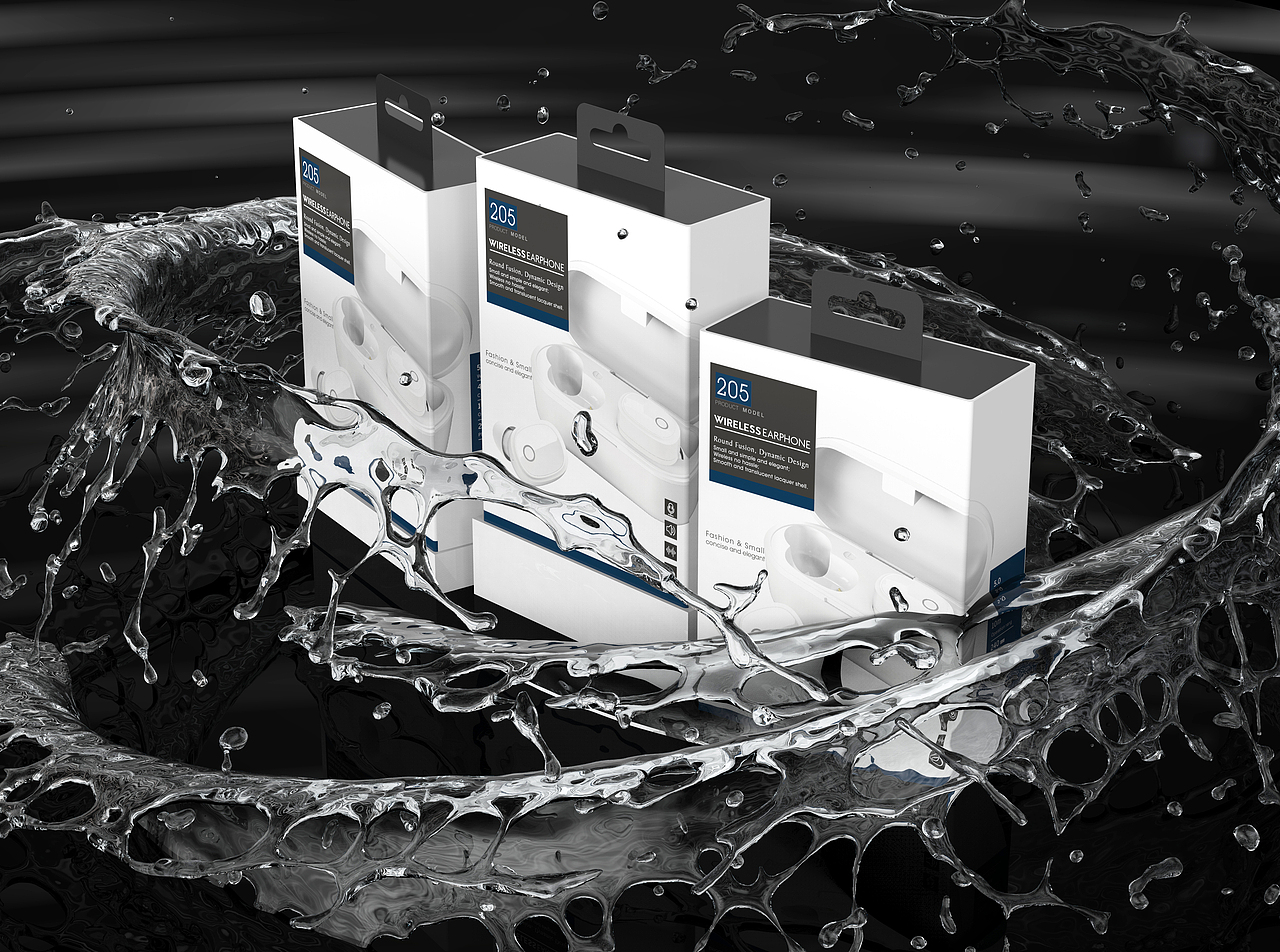 信拓-3C数码品类高端黑色系列头戴耳机包装（图ZMjA1OTI4MTEy） - 包装 - 站酷设计师信拓设计原创素材 - 站酷ZCOOL