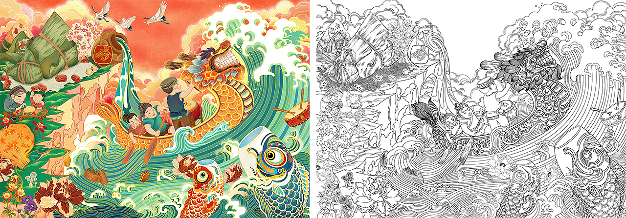 2021年终总结（图ZMjgzMTYyNjI4） - 商业插画 - 站酷设计师卓煜原创素材 - 站酷ZCOOL